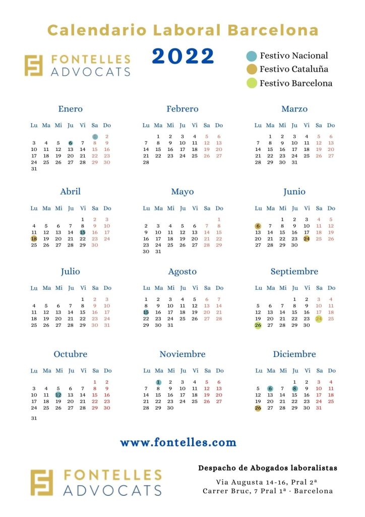 Calendario-laboral-Barcelona-2022-festivos