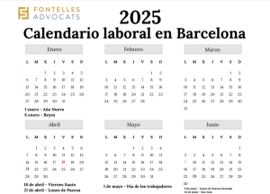 Ano 2025 fiestas en Barcelona